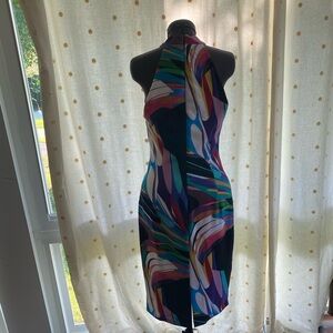 Trina Turk size 8 abstract pattern dress